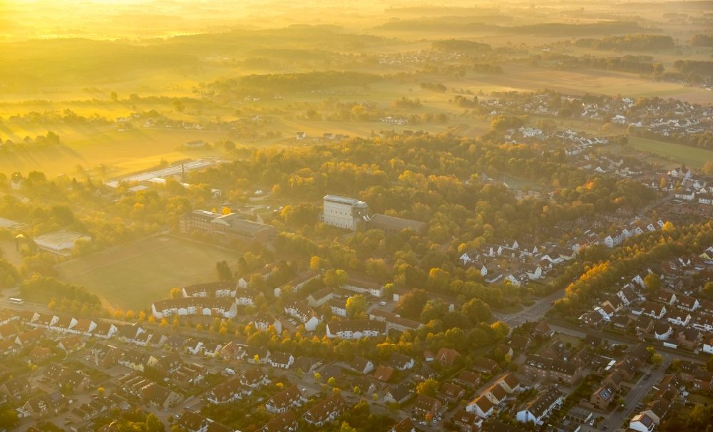 Hamm from the bird's eye view: View of the Maximilianpark in Hamm in the state North Rhine-Westphalia