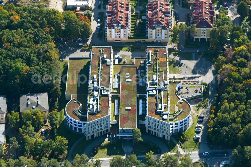 Aerial photograph Swinemünde - Complex of the hotel building Interferie Medical Spa in Swinemuende in Zachodniopomorskie, Poland