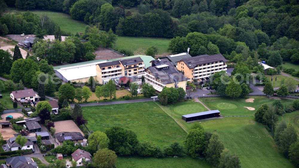 Windhagen from the bird's eye view: DORMERO Hotel AG hotel complex in Windhagen in the state Rhineland-Palatinate, Germany