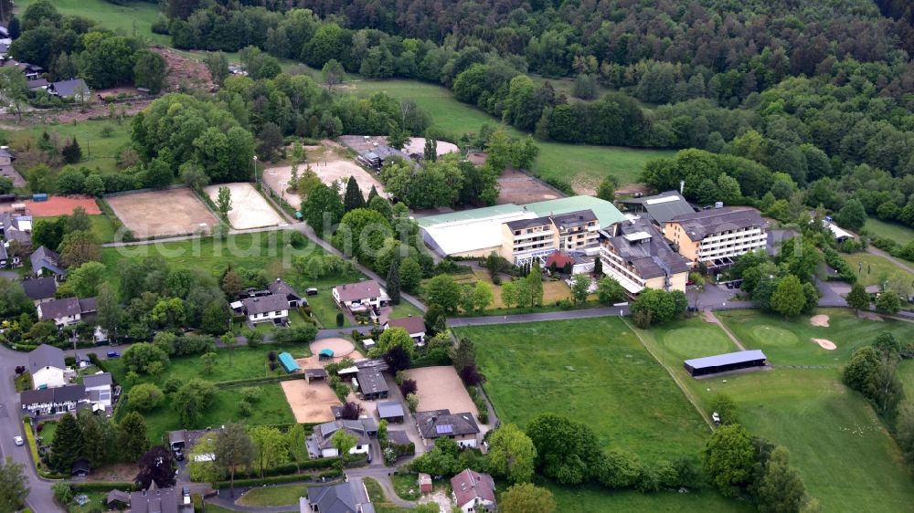 Aerial image Windhagen - DORMERO Hotel AG hotel complex in Windhagen in the state Rhineland-Palatinate, Germany