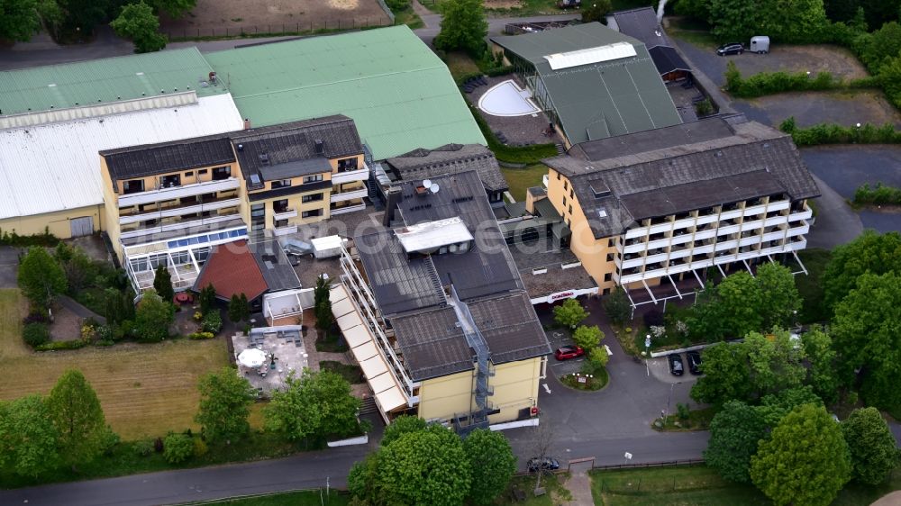 Windhagen from above - DORMERO Hotel AG hotel complex in Windhagen in the state Rhineland-Palatinate, Germany