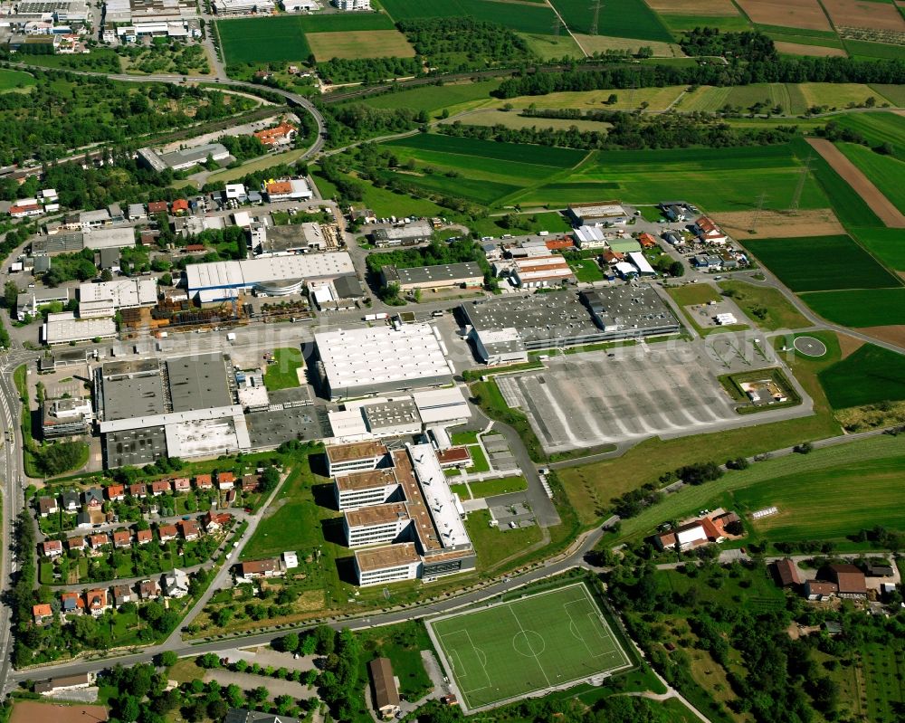 Aerial photograph Neustadt - Industrial and commercial area in Neustadt in the state Baden-Wuerttemberg, Germany
