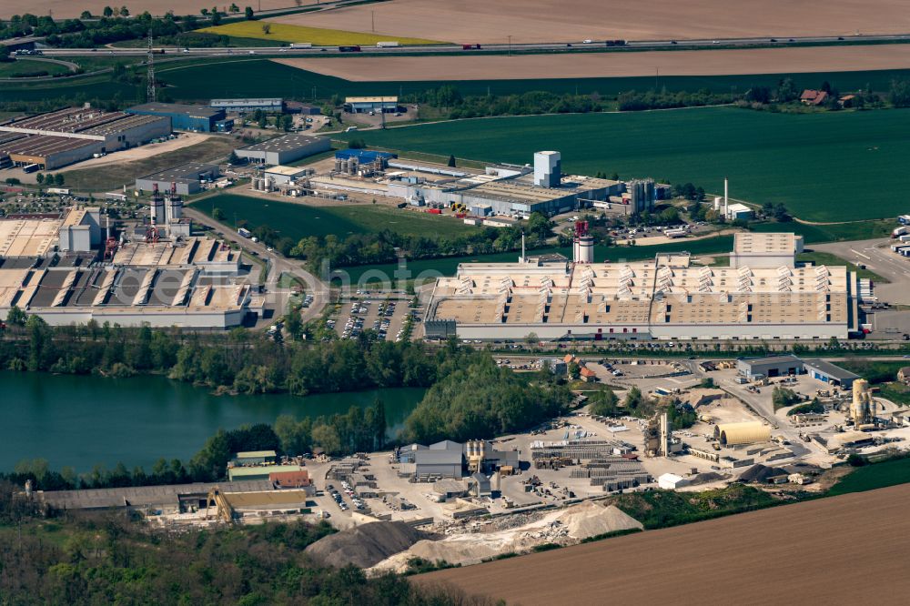 Aerial image Selestat - Industrial and commercial area North in Selestat in Grand Est, France