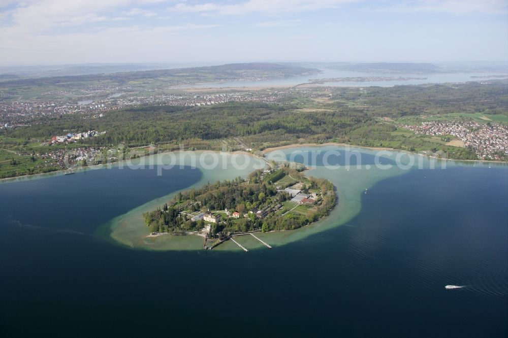Aerial photograph Mainau - Mainau is an island in Lake Constance