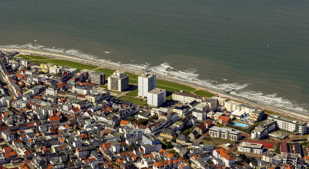 Aerial photograph Norderney - Island of Norderney in Lower Saxony