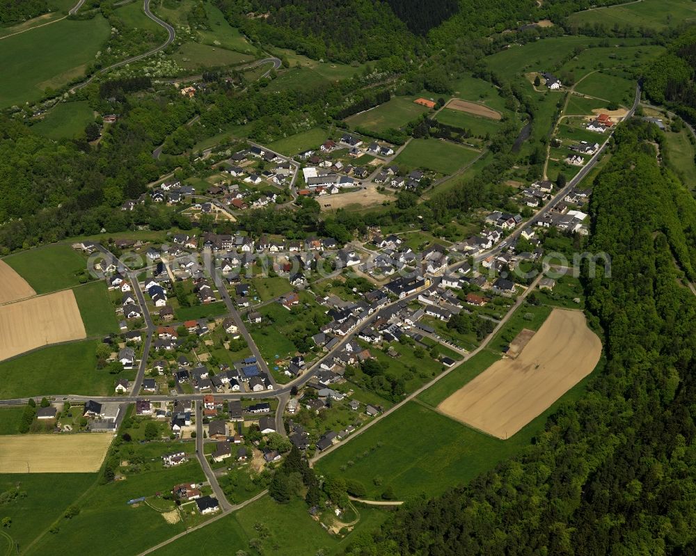 Insul from the bird's eye view: View of Insul in the state of Rheinland-Pfalz