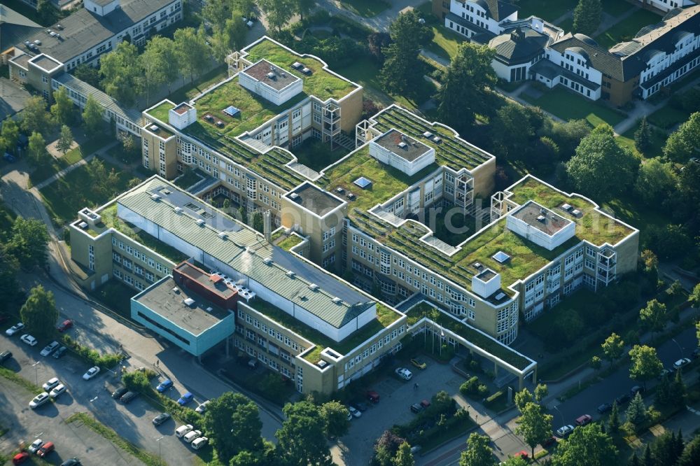 Berlin from above - Hospital grounds of the Clinic Sankt Marien in the district Steglitz-Zehlendorf in Berlin, Germany