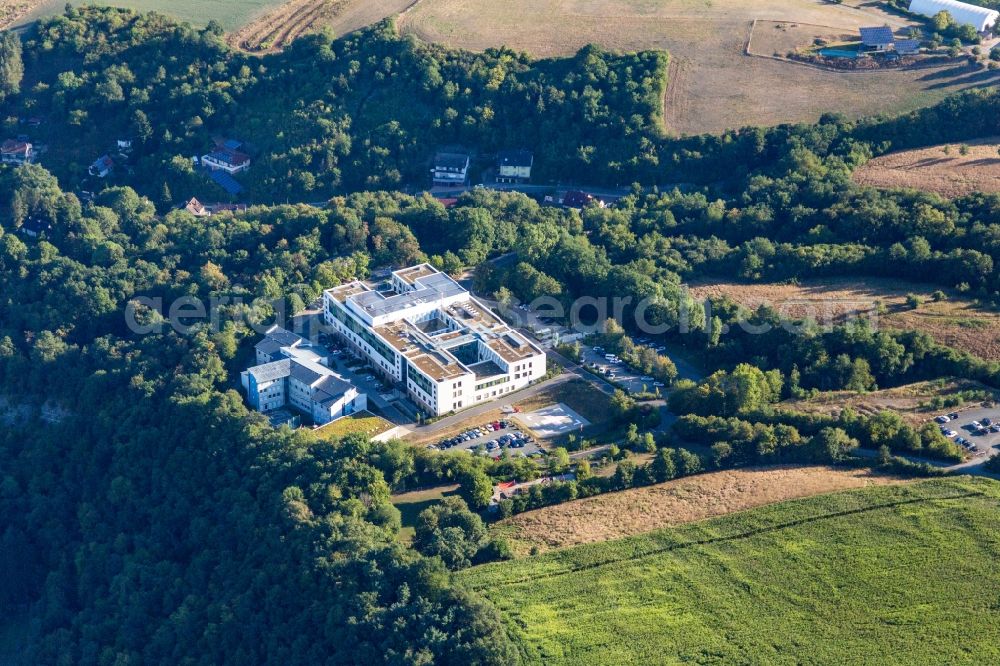 Aerial image Meisenheim - Hospital grounds of the Clinic Zentrum fuer Neurologische Diagnostik and Therapie in Meisenheim in the state Rhineland-Palatinate, Germany