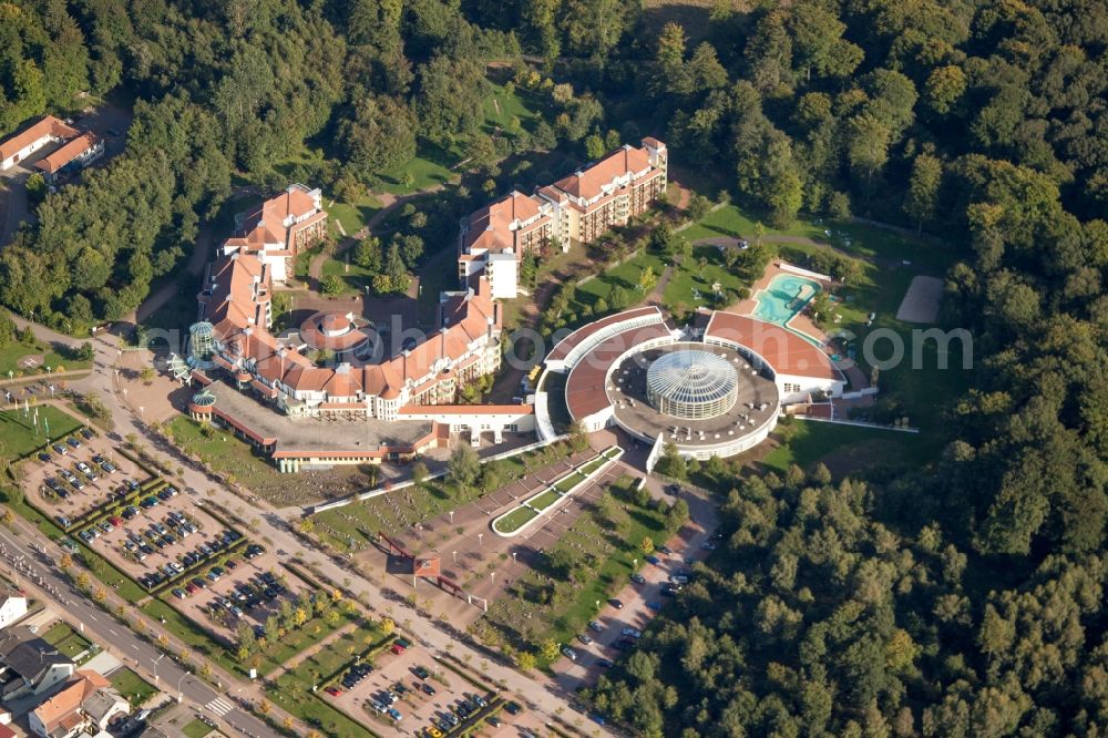 Aerial photograph Mettlach - Hospital grounds of the rehabilitation center in the district Orscholz in Mettlach in the state Saarland