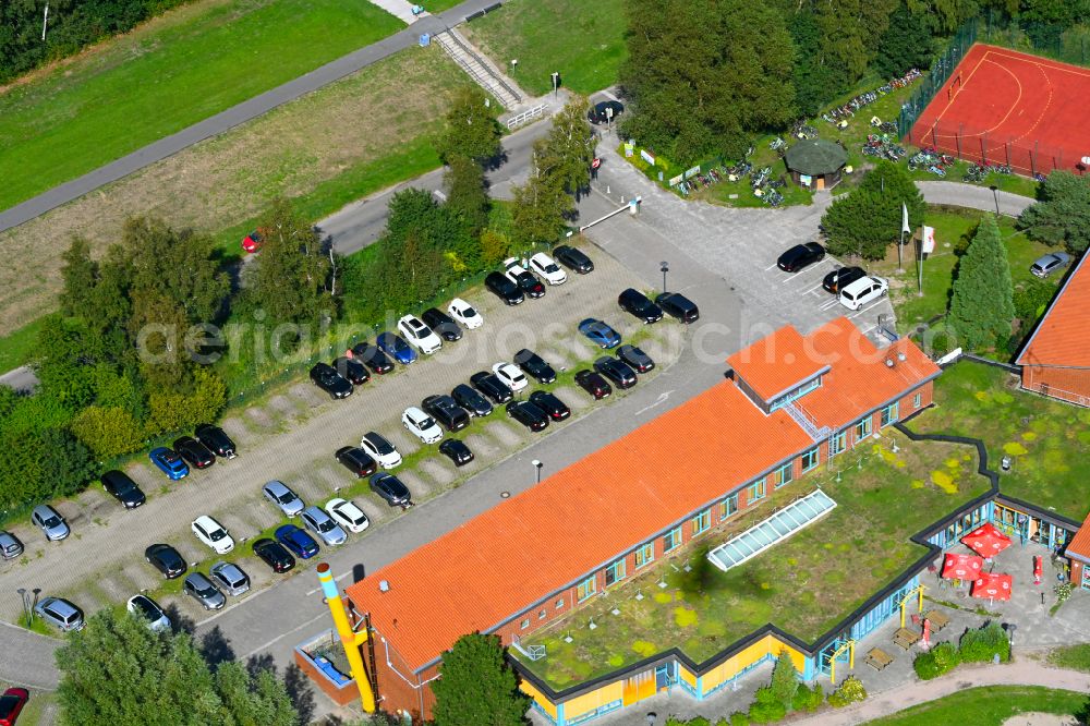 Aerial image Zingst - Hospital grounds of the rehabilitation center Ostseeklinik Zingst in Zingst at the baltic sea coast in the state Mecklenburg - Western Pomerania, Germany