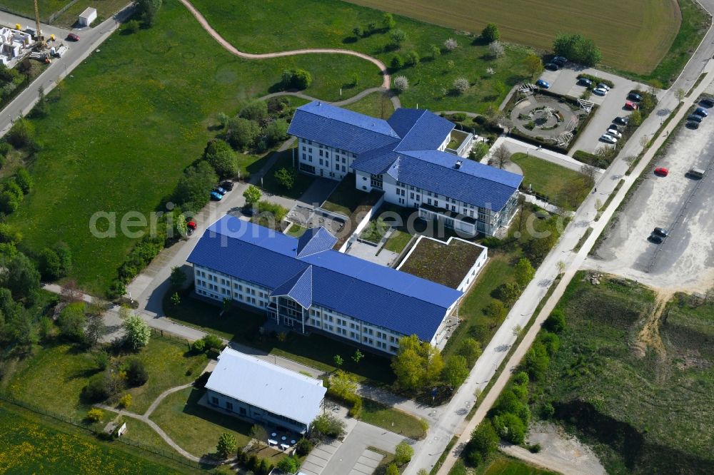 Aerial photograph Villingen-Schwenningen - Hospital grounds of the rehabilitation center in Villingen-Schwenningen in the state Baden-Wuerttemberg, Germany