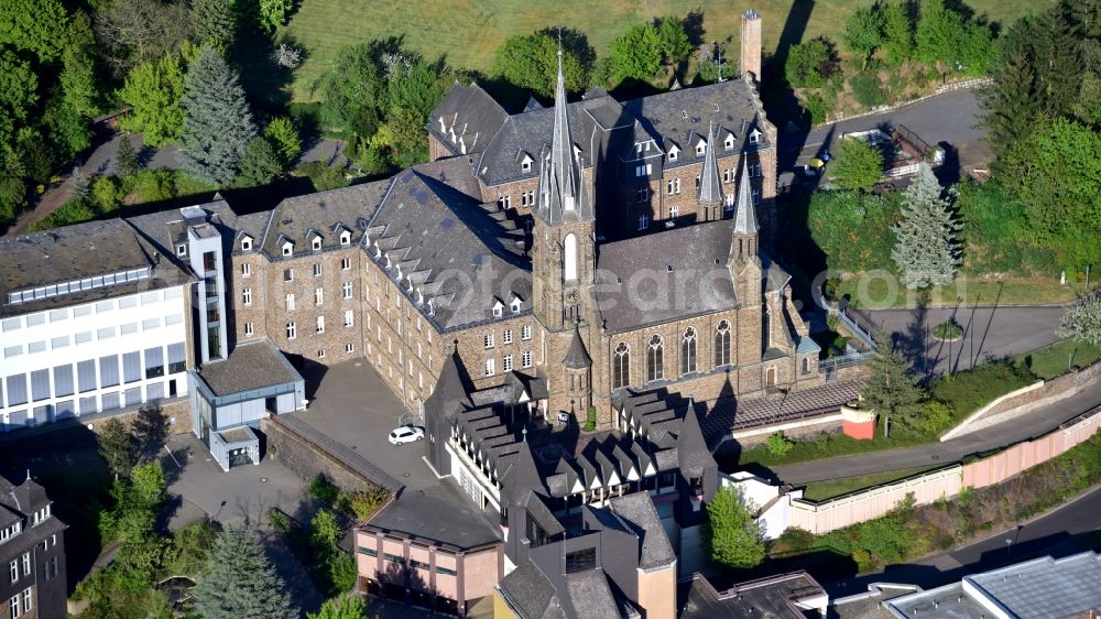 Aerial photograph Waldbreitbach - Marienhaus Monastery in Waldbreitbach in the state Rhineland-Palatinate, Germany
