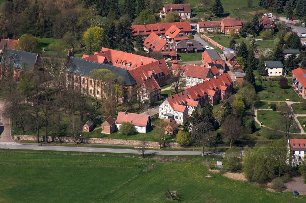 Aerial photograph Heiligengrabe - Monastery of the Heiligengrabe in Brandenburg