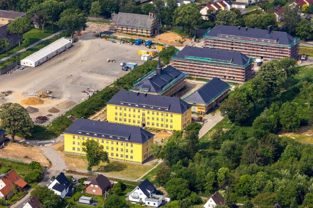 Soest from the bird's eye view: Conversion construction site Building complex of the former military barracks in Soest in the state of North Rhine-Westphalia, Germany
