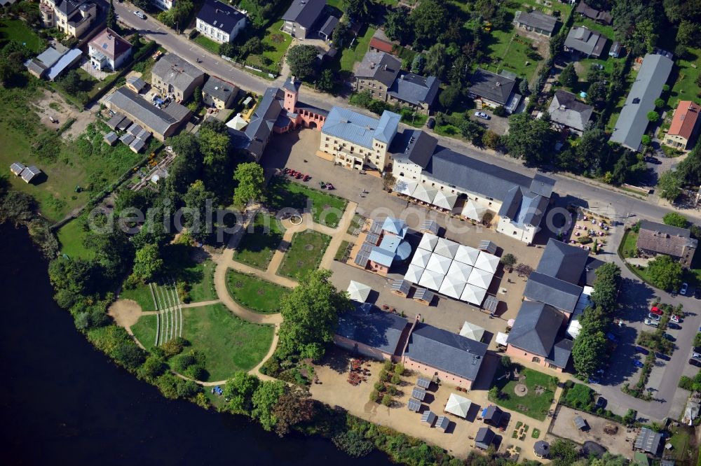Aerial image Potsdam - View of Krongut Bornstedt in Potsdam in Brandenburg