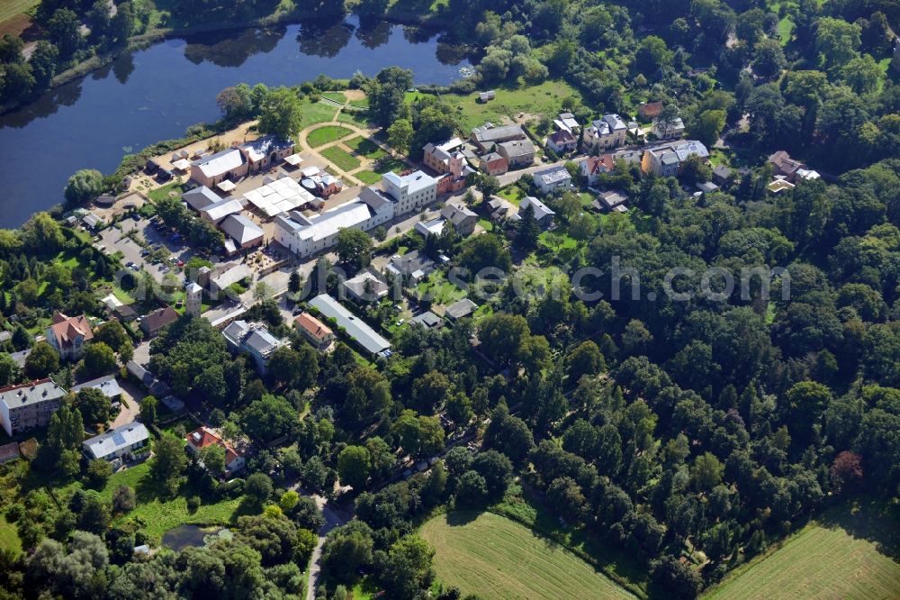 Aerial photograph Potsdam - View of Krongut Bornstedt in Potsdam in Brandenburg
