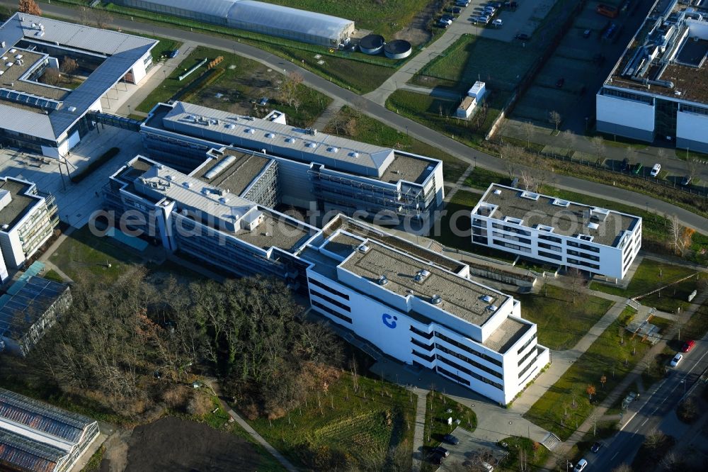 Aerial image Potsdam - View of Max Planck Institutes in Potsdam in Brandenburg