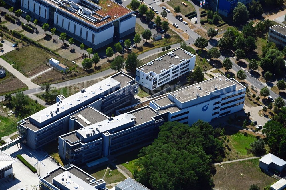 Potsdam from above - View of Max Planck Institutes in Potsdam in Brandenburg