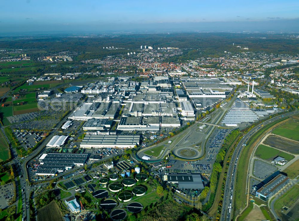 Aerial image Sindelfingen - Mercedes-Benz plant in Sindelfingen in Baden-Wuerttemberg