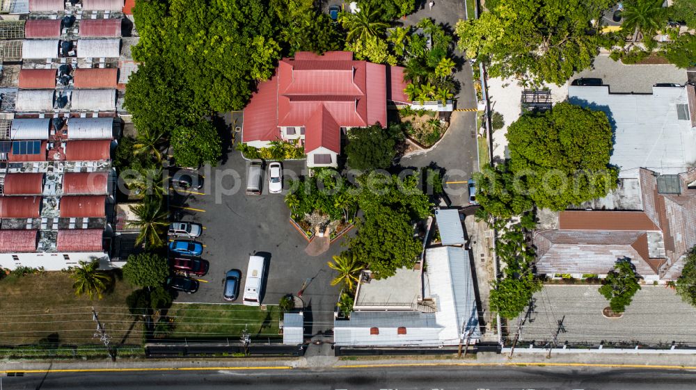 Aerial photograph Kingston - Museum building ensemble Bob Marley Museum on street Hope Road in Kingston in St. Andrew Parish, Jamaica