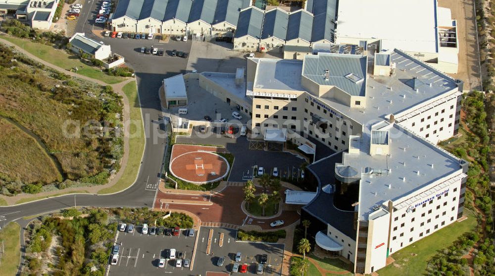 Aerial image Kapstadt - Das Netcare Blaauwberg Hospital in Sunningdale, einem Vorort von Kapstadt. Das Krankenhaus verfügt 100 Betten. The Netcare Blaauwberg Hospital in Sunningdale, a suburb of Cape Town.
