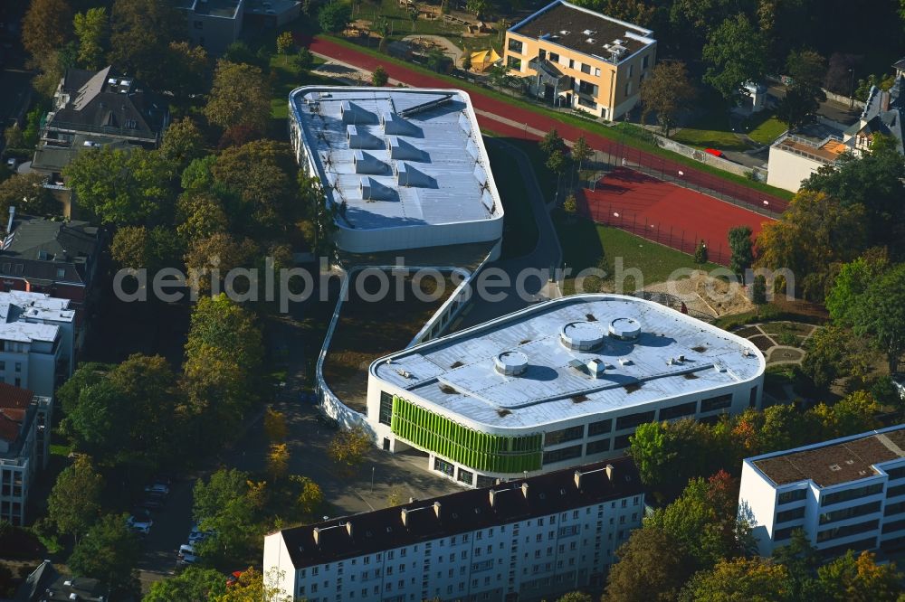 Aerial photograph Leipzig - Erich Kaestner school in Leipzig in Saxony