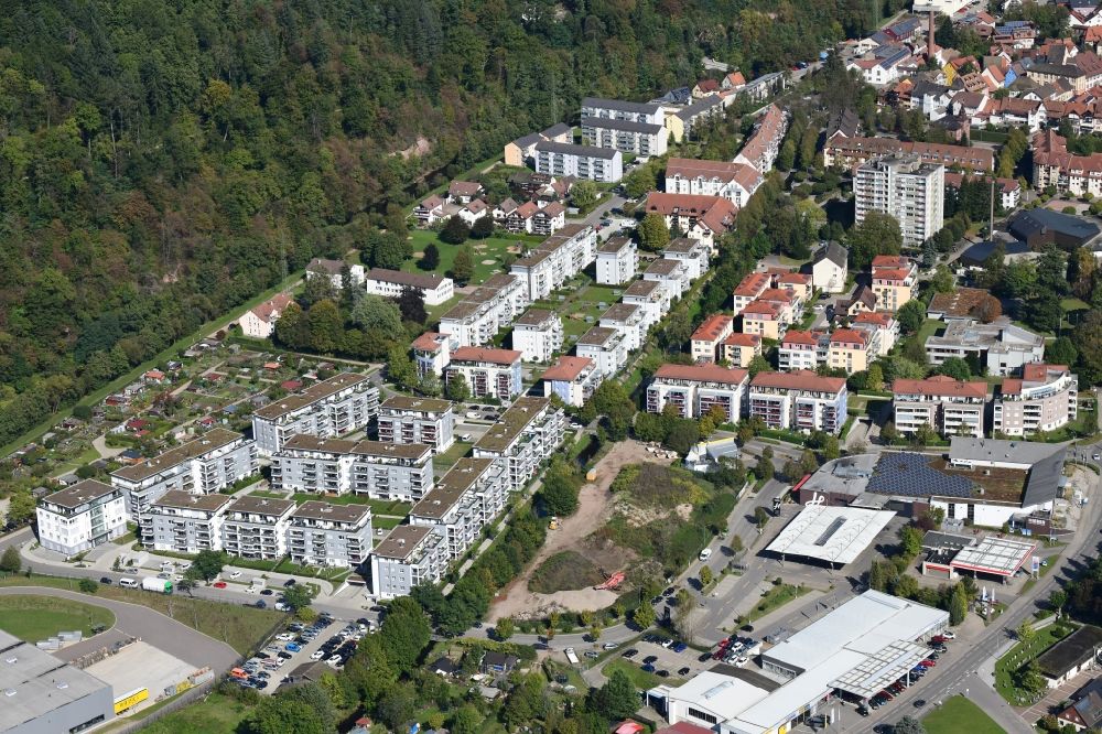 Aerial photograph Schopfheim - New residential complex Schleife in Schopfheim in the state Baden-Wurttemberg