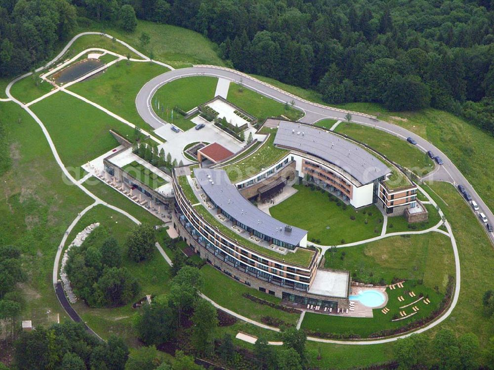 Aerial photograph Berchtesgaden - Blick auf das neuerbaute InterContinental Hotel auf dem Obersalzberg 4km von Berchtesgaden entfernt.