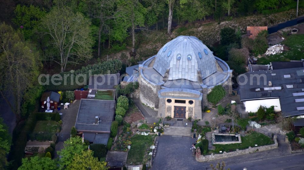 Aerial photograph Königswinter - Nibelungenhalle in Koenigswinter in the state North Rhine-Westphalia, Germany