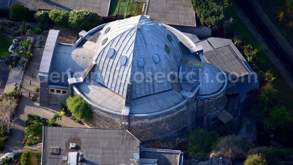 Aerial photograph Königswinter - Nibelungenhalle in Koenigswinter in the state North Rhine-Westphalia, Germany