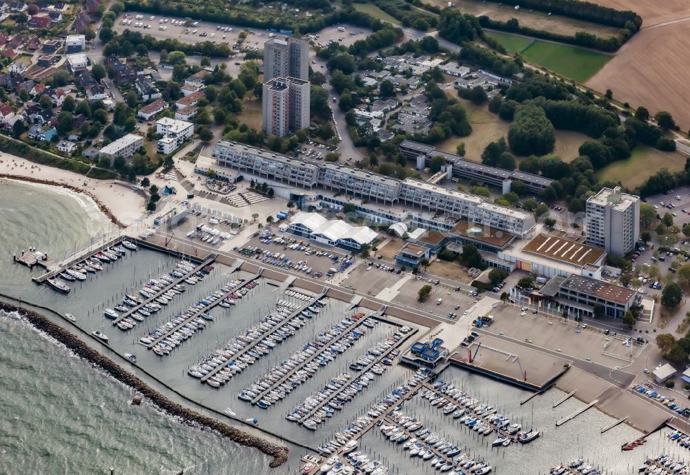 Aerial photograph Kiel - Olympiahafen Schilksee in Kiel in the state Schleswig-Holstein, Germany