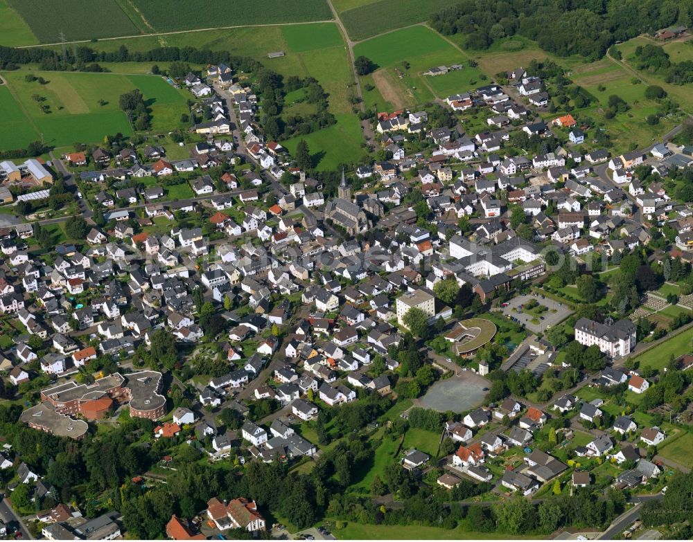 Dernbach from above - View at Dernbach in Rhineland-Palatinate