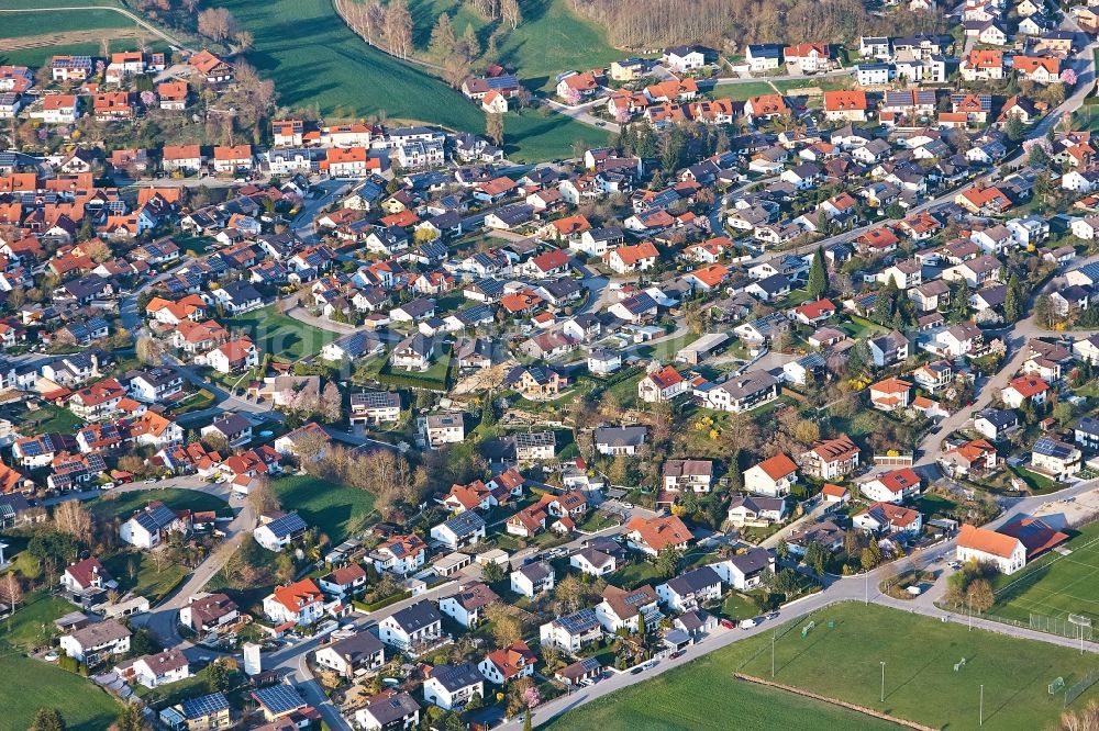Aerial photograph Furth - Town View of the streets and houses of the residential areas in Furth in the state Bavaria, Germany