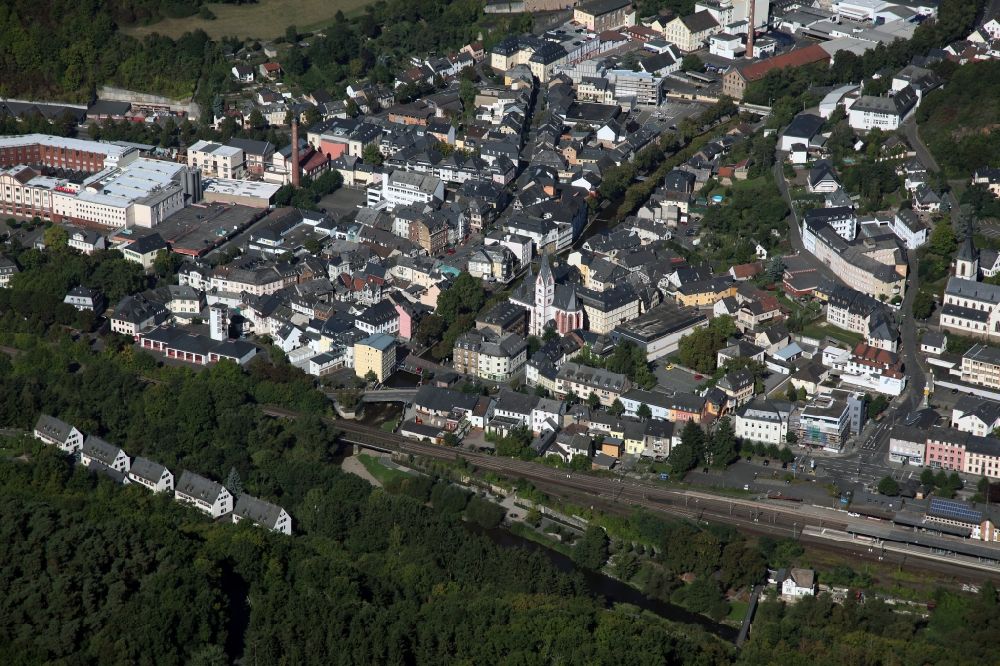 Aerial photograph Kirn - Local view of Kirn in the state of Rhineland-Palatinate