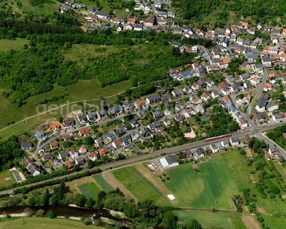 Kirn-Sulzbach from the bird's eye view: View at Kirn-Sulzbach in Rhineland-Palatinate
