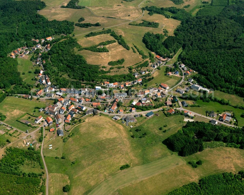 Mettweiler from above - View at Mettweiler in Rhineland-Palatinate