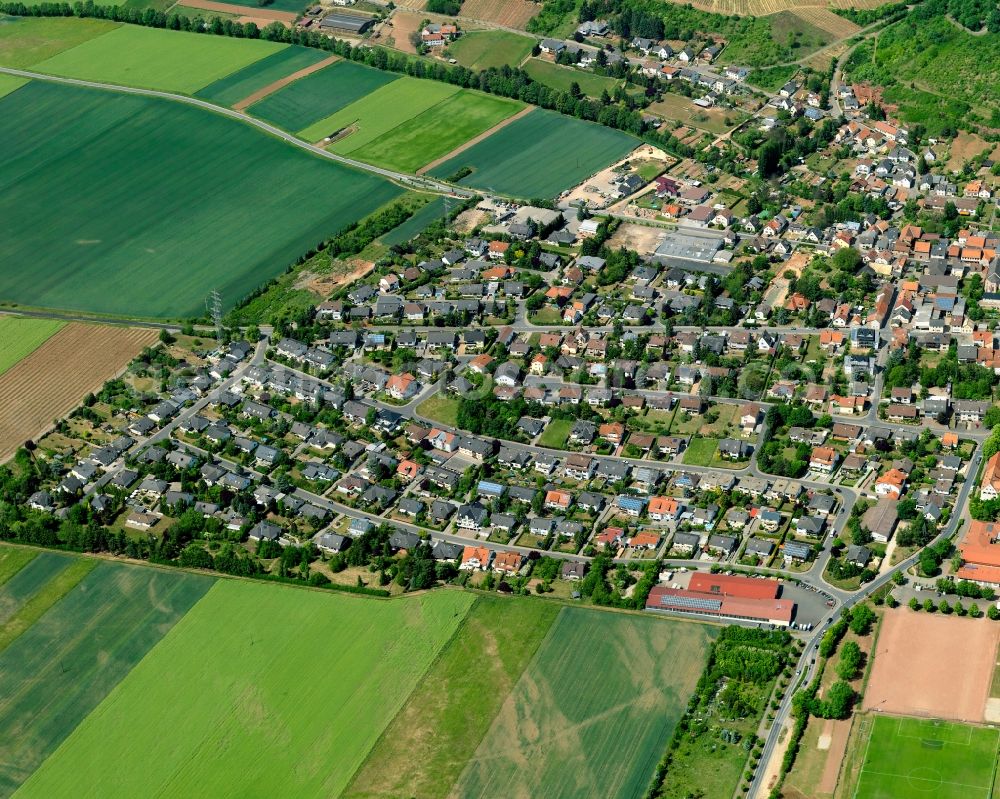 Roxheim from above - View at Roxheim in Rhineland-Palatinate