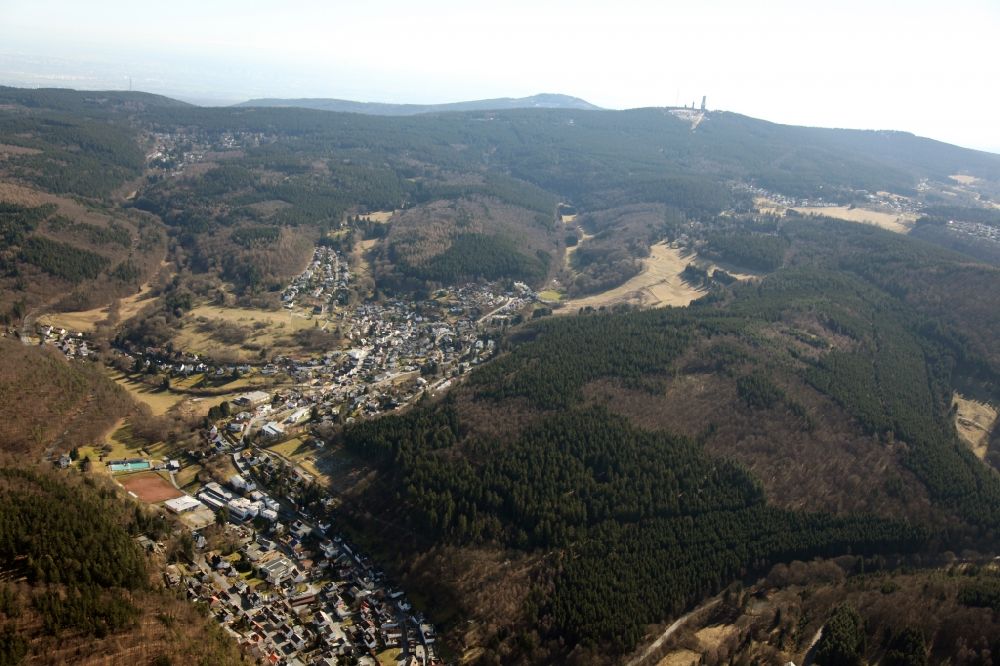 Aerial photograph Schmitten Arnoldshain - View of Schmitten Arnoldshain in Hesse