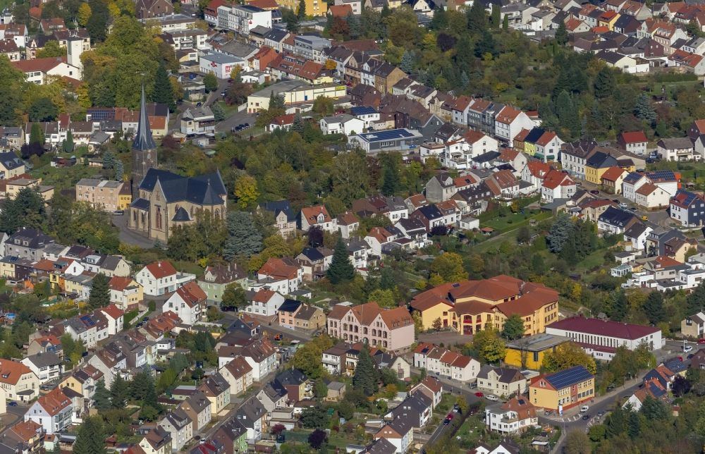 Saarbrücken OT Burbach from above - View of the district Burbach in Saarbrücken in Saarland