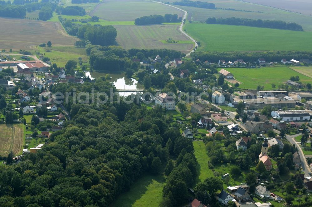 Aerial image Steinbach - View of Steinbach in the state of Saxony