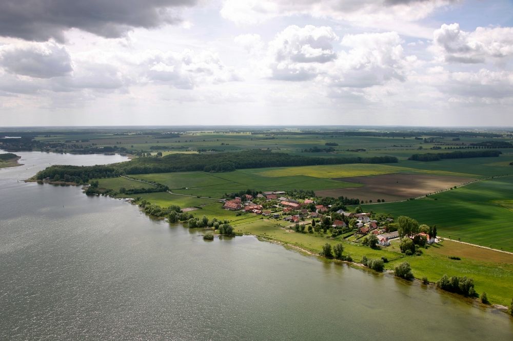 Aerial photograph Ludorf - District view of Zielow in Ludorf in the state Mecklenburg-West Pomerania
