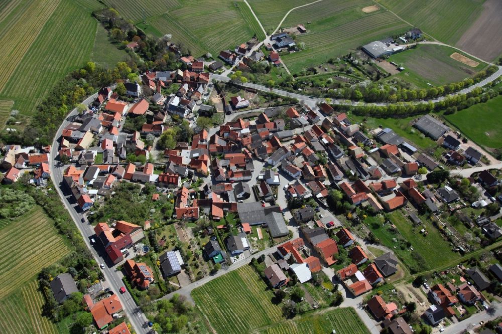 Aerial photograph Ensheim - Townscape Ensheim in Rhineland-Palatinate