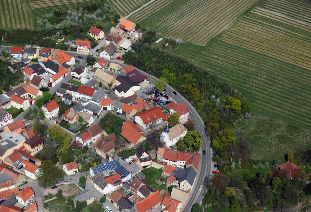 Aerial image Ensheim - Townscape Ensheim in Rhineland-Palatinate