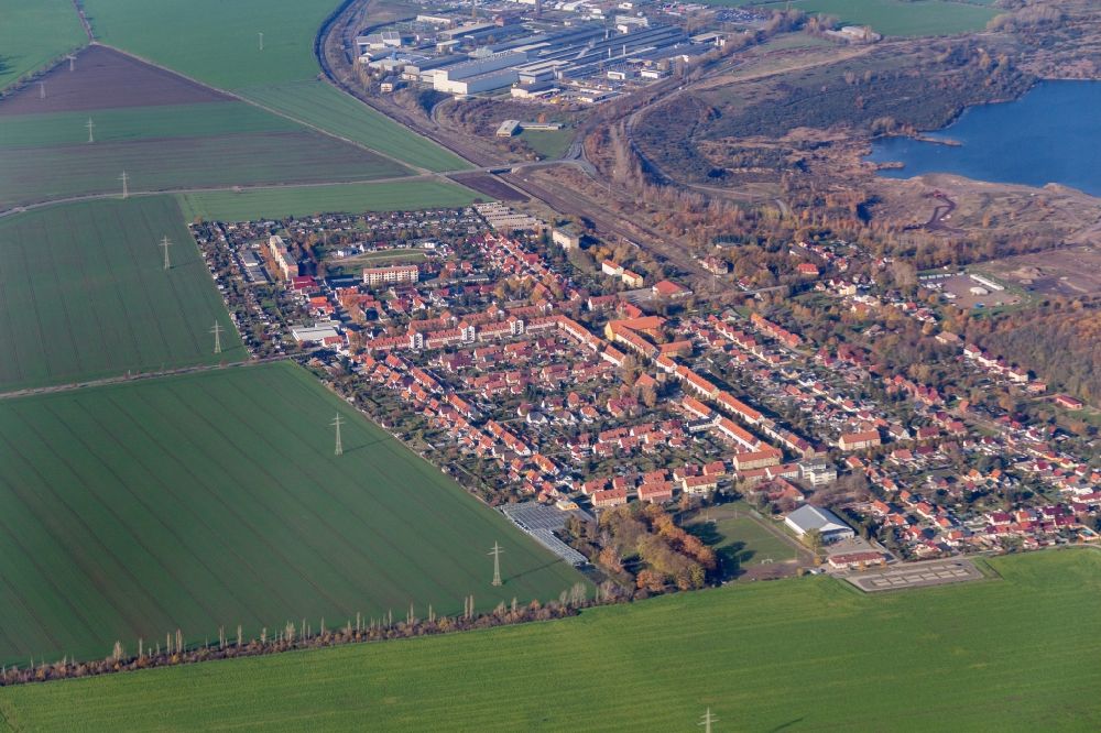 Aerial photograph Seeland - Village of Seeland in the state Saxony-Anhalt, Germany