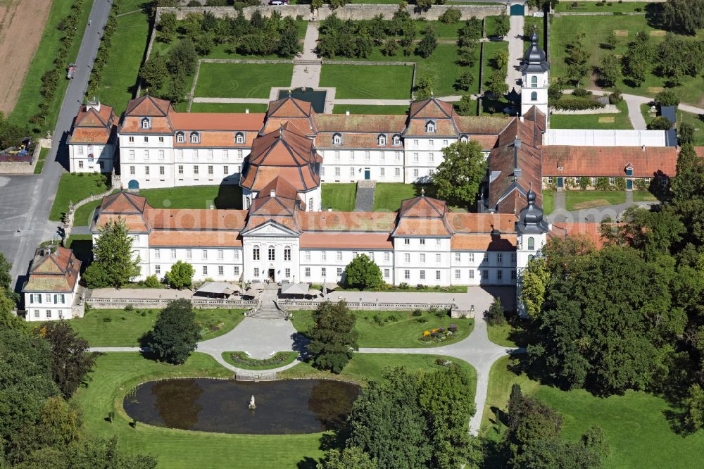 Eichenzell from the bird's eye view: Palace Fasanerie in Eichenzell in the state Hesse