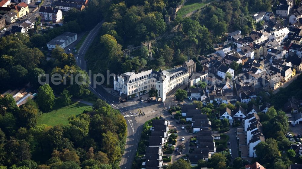 Aerial photograph Bendorf - Palace Sayn in Bendorf in the state Rhineland-Palatinate, Germany
