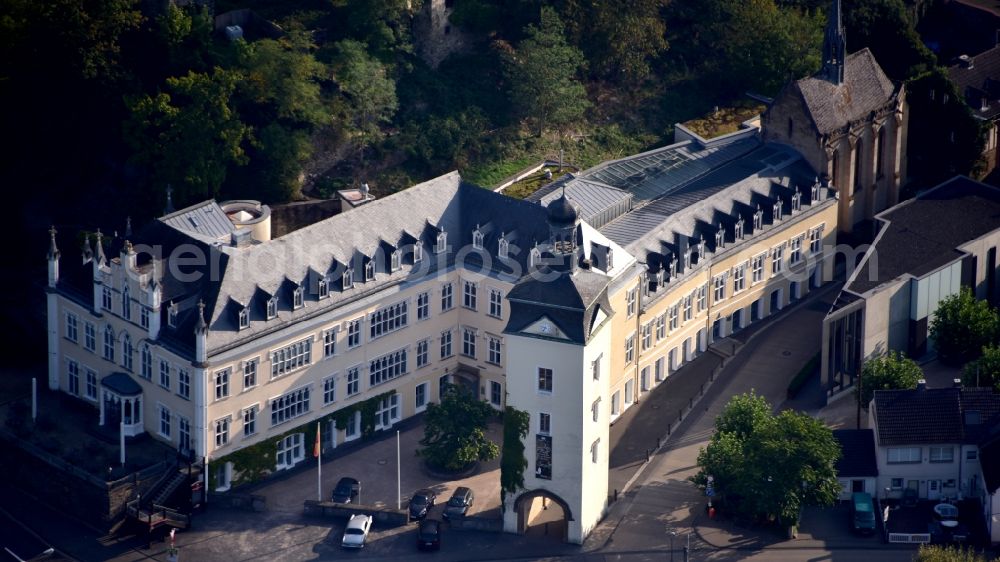 Bendorf from the bird's eye view: Palace Sayn in Bendorf in the state Rhineland-Palatinate, Germany
