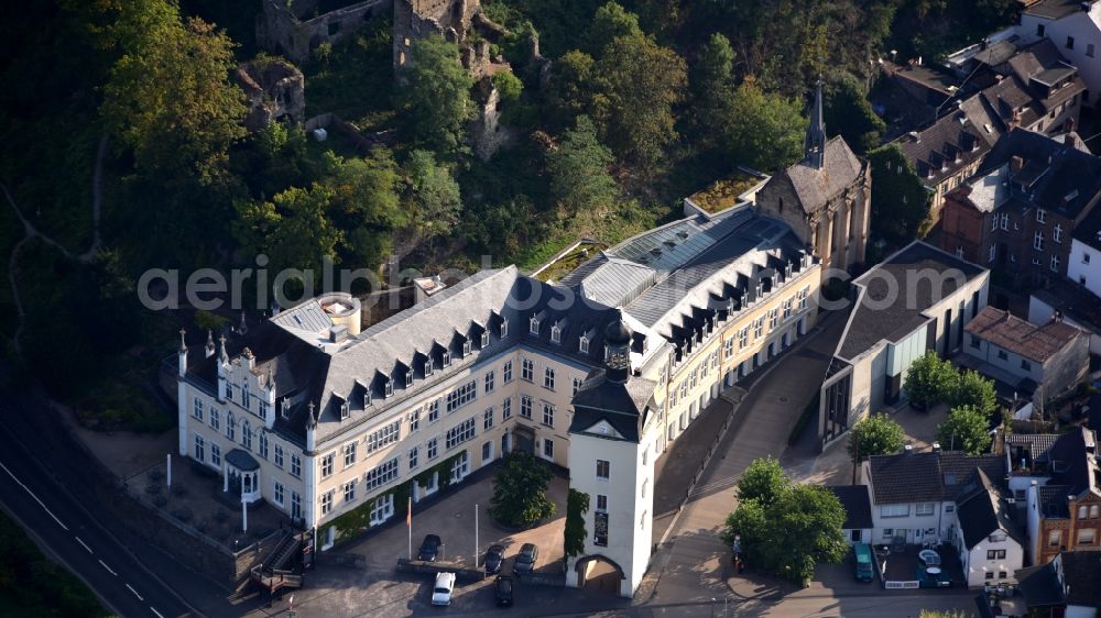 Aerial photograph Bendorf - Palace Sayn in Bendorf in the state Rhineland-Palatinate, Germany