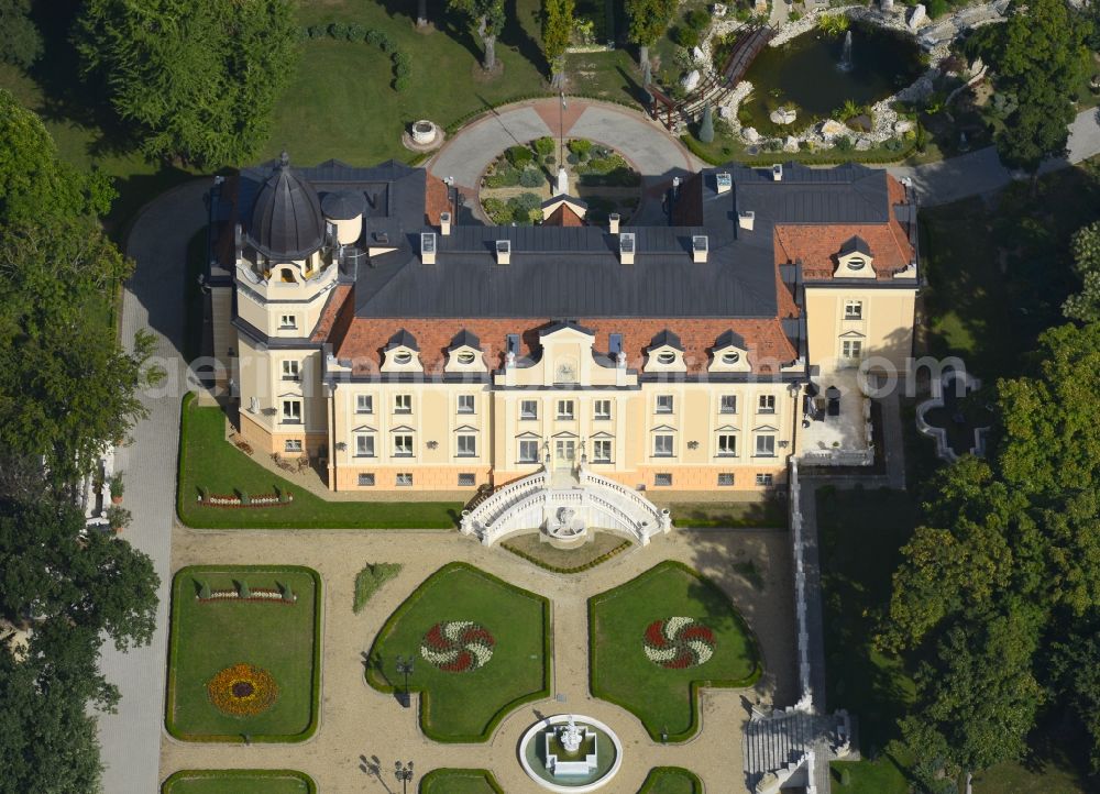 Aerial photograph Sorokpolany - Palace in Sorokpolany in Vas, Hungary