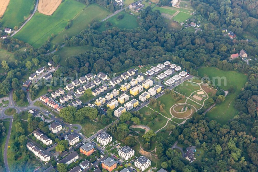 Aerial photograph Essen - Park of Spielplatz Kupferdreh on Dilldorfer Hoehe in the district Kupferdreh in Essen in the state North Rhine-Westphalia, Germany